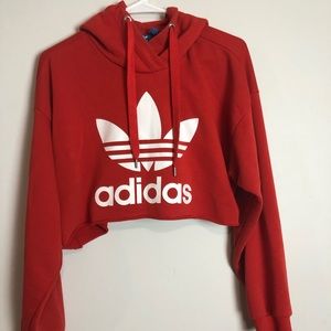 Adidas women’s cropped sweatshirt